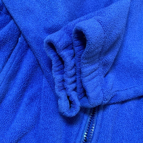 Vintage LL Bean Outdoors Long Sleeve Full Zipper Fleece Jacket Size Medium - Picture 5 of 10